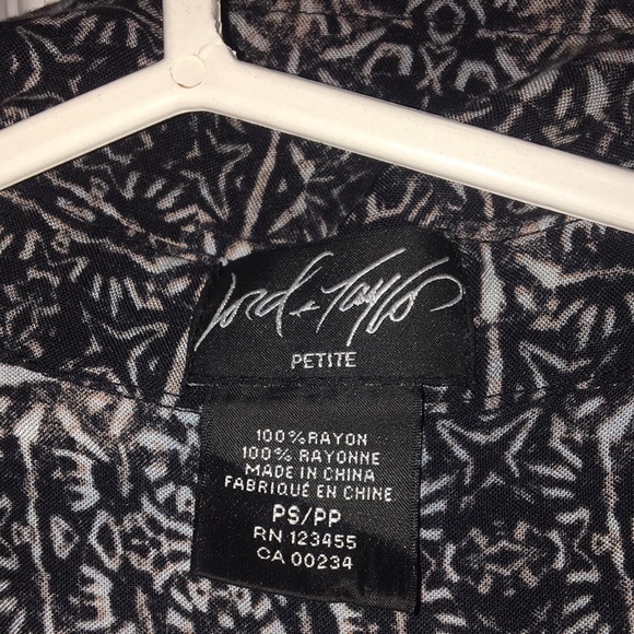 Lord & Taylor Button Up Dress - Picture 4 of 5